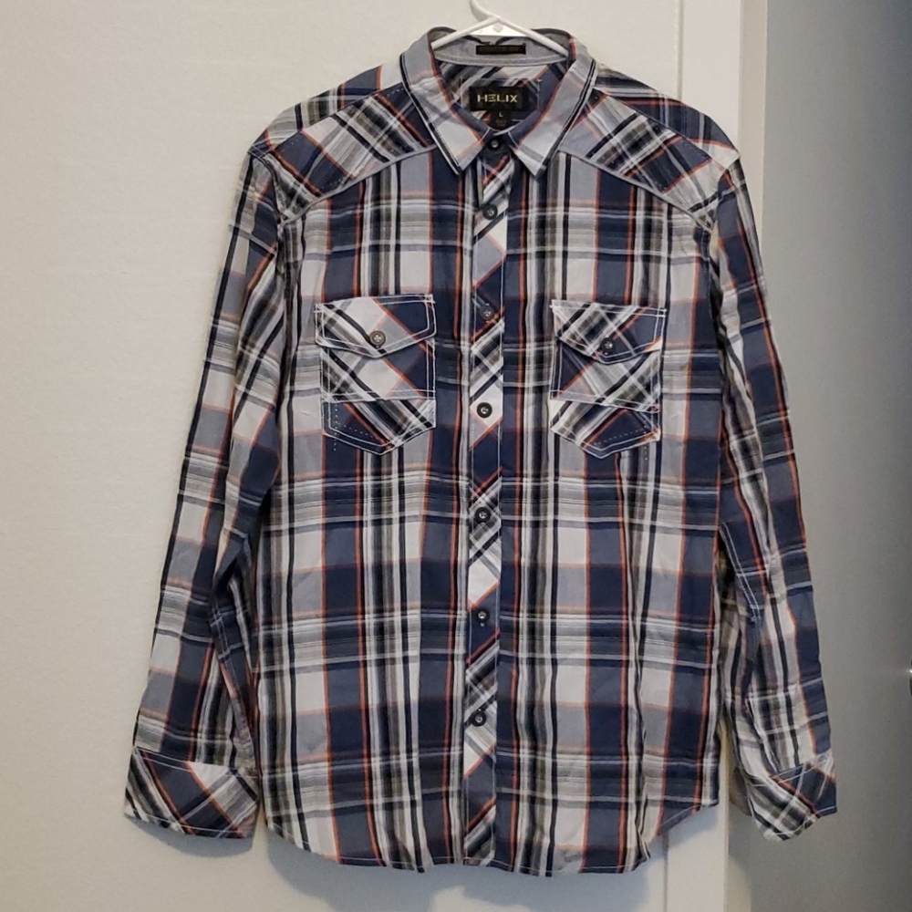 Casual Long Sleeve Button Down